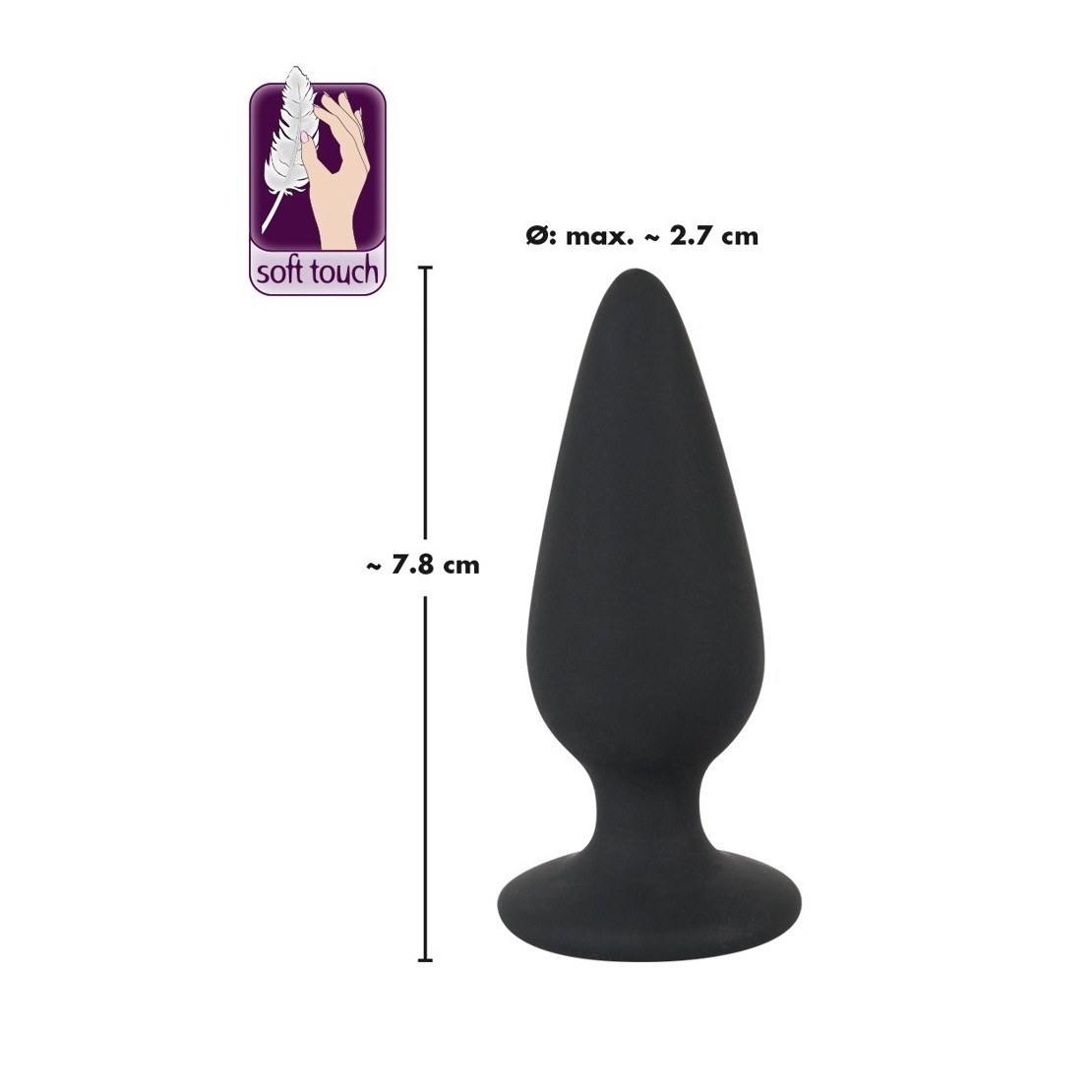 TAPPI ANALI CON PESO SEX TOY IN SILICONE VARIE MISURE