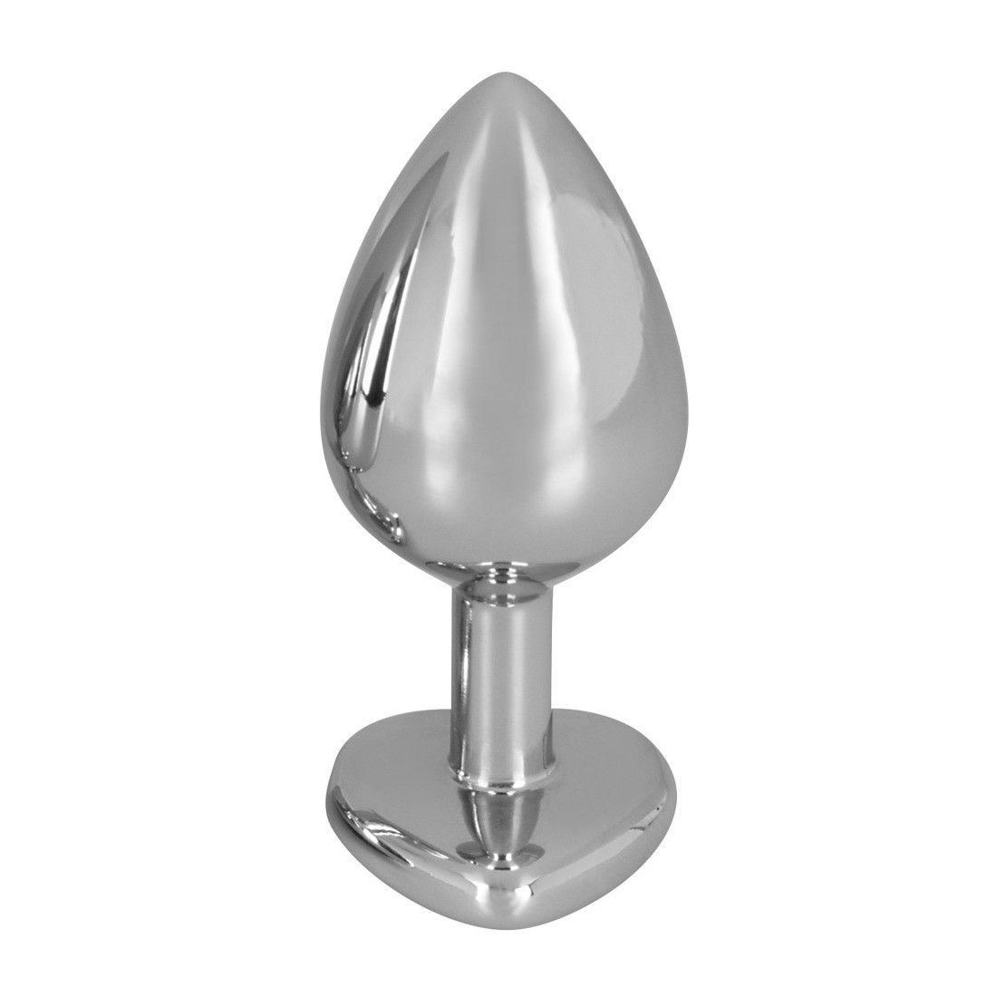 TAPPI ANALI CON GIOIELLO A CUORE SEX TOY IN ALLUMINIO