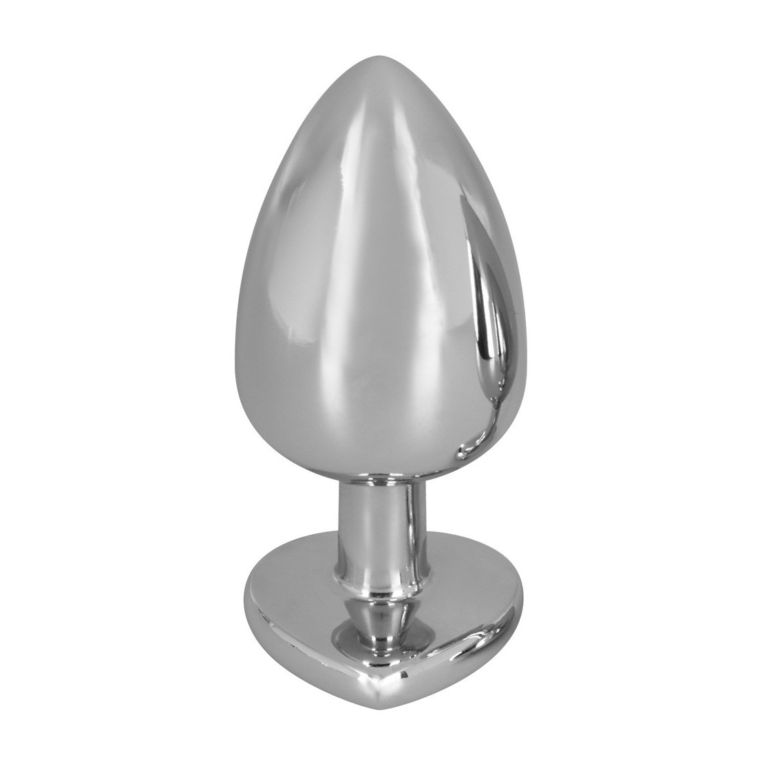 TAPPI ANALI CON GIOIELLO A CUORE SEX TOY IN ALLUMINIO