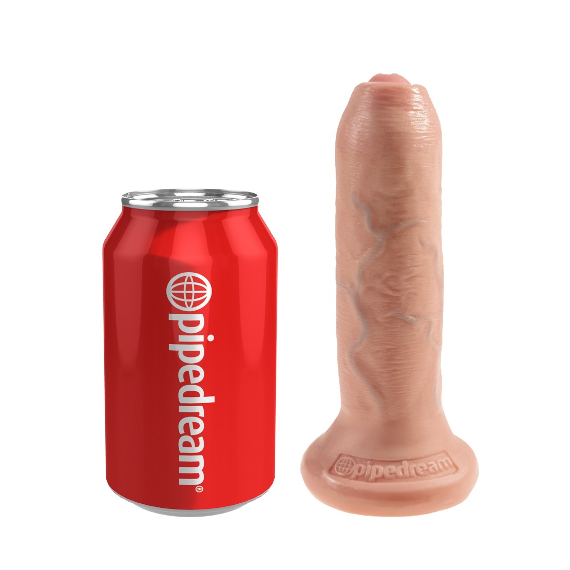 FALLO REALISTICO CON PREPUZIO MOBILE SEX TOY UNCUT COCK 6 INCH