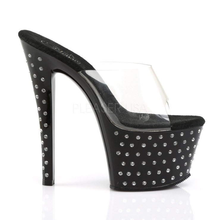 SANDALO TACCO 17.50 CON STRASS
