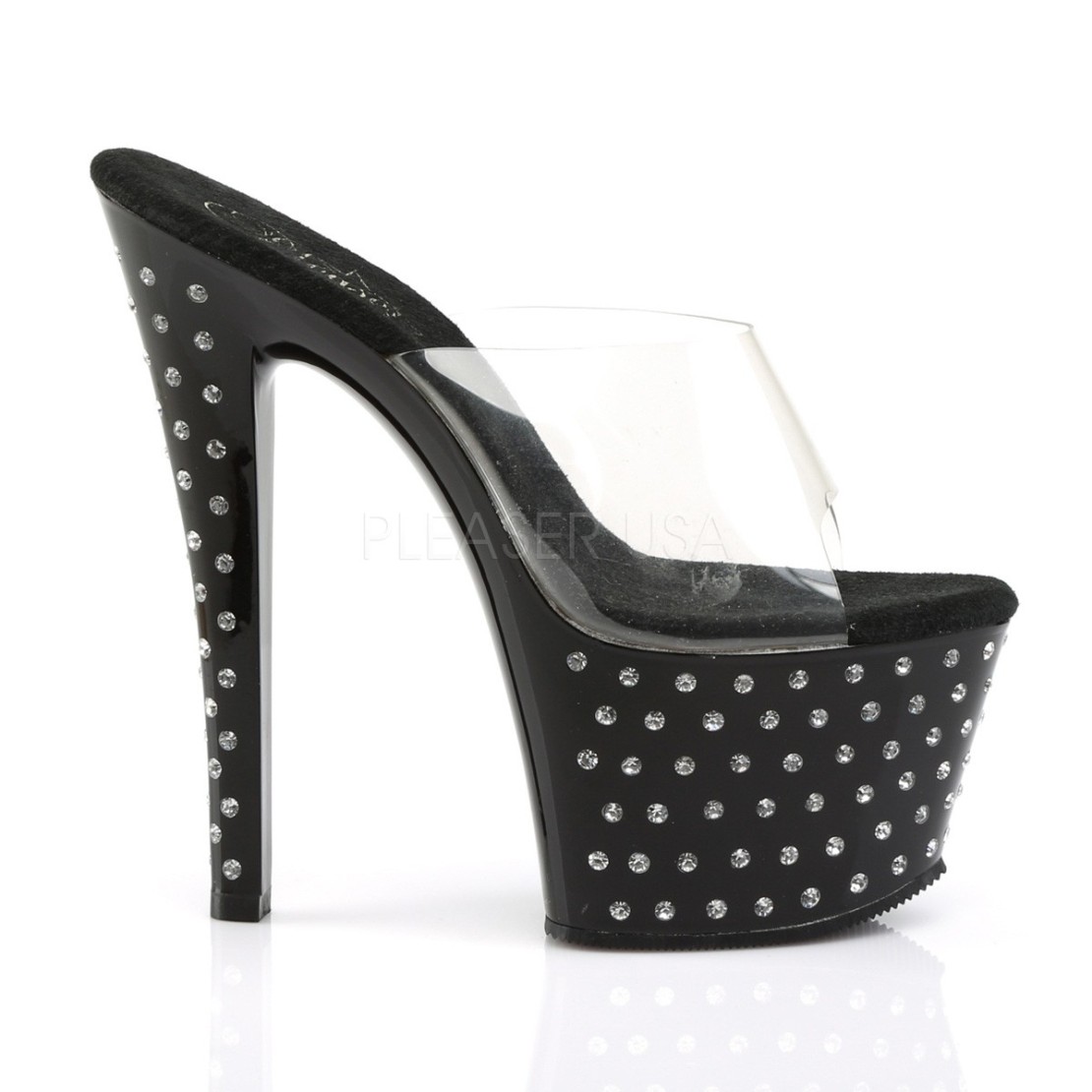 SANDALO TACCO 17.50 CON STRASS
