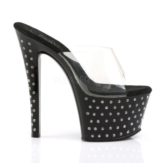 SANDALO TACCO 17.50 CON STRASS