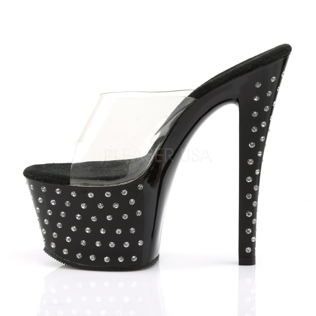 SANDALO TACCO 17.50 CON STRASS