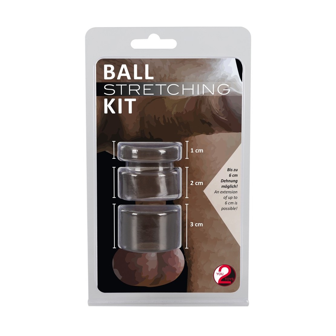 SET ANELLI ALLUNGA TESTICOLI 3 PEZZI SEX TOY BALL STRETCHER