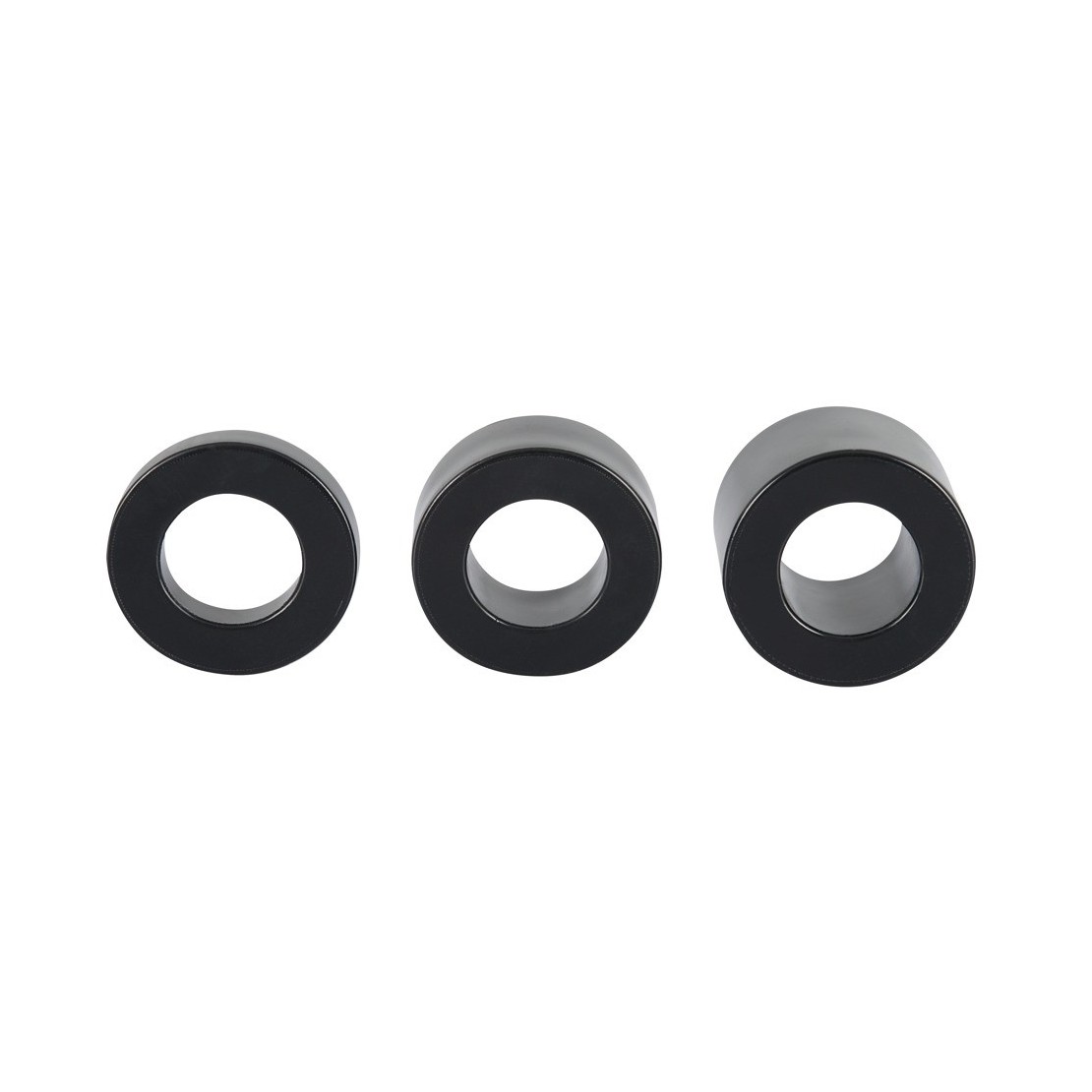 SET ANELLI ALLUNGA TESTICOLI 3 PEZZI SEX TOY BALL STRETCHER
