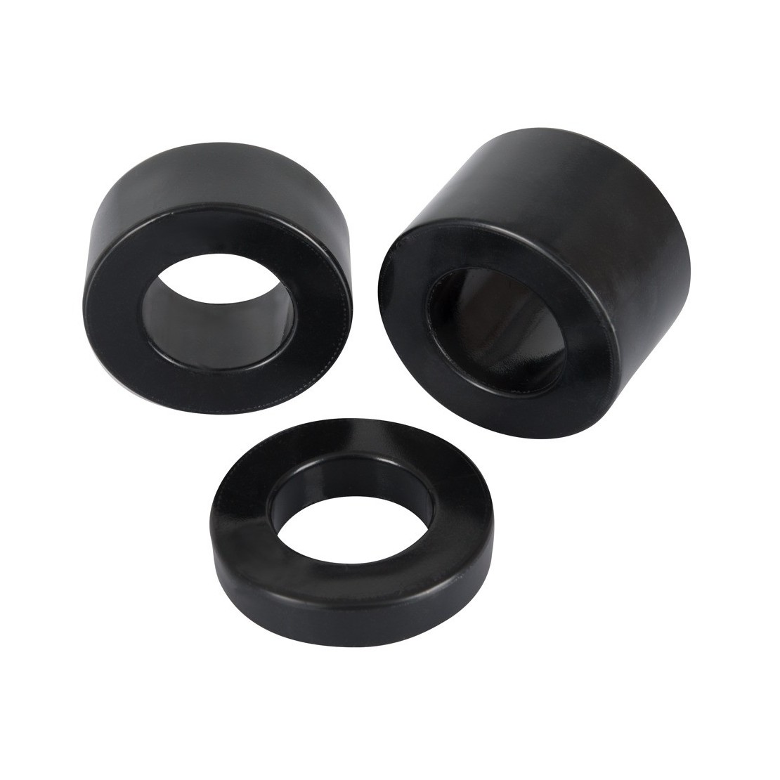 SET ANELLI ALLUNGA TESTICOLI 3 PEZZI SEX TOY BALL STRETCHER
