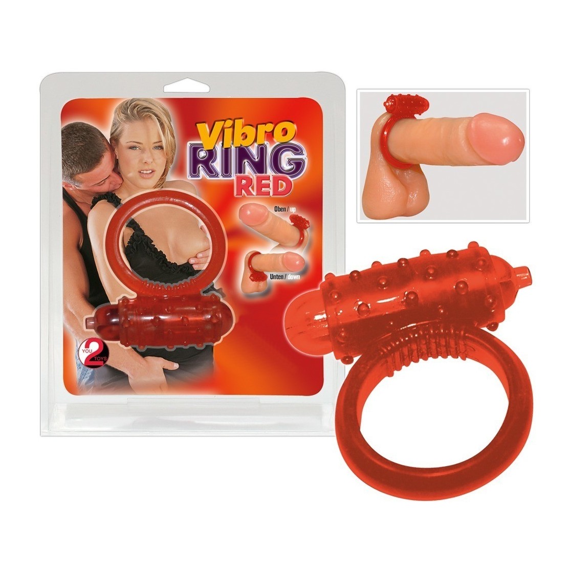 ANELLO PER PENE VIBRANTE PER UOMO PER COPPIA COCK RING 