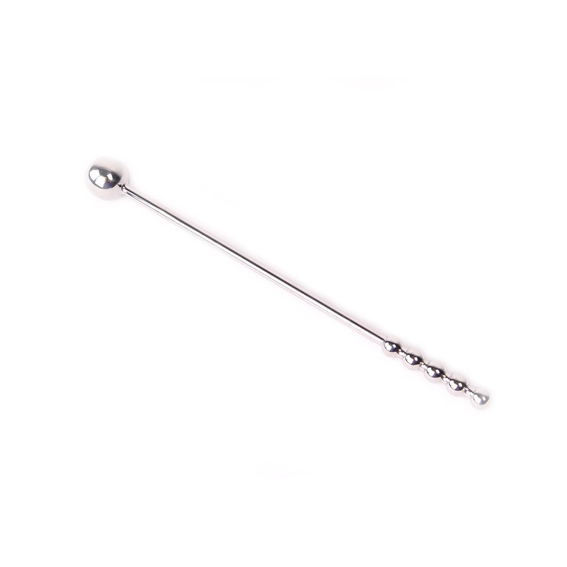 SONDA URETRALE CON PALLINE SEX TOY IN ACCIAIO