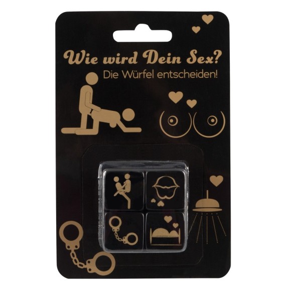 DADI SEXY PER GIOCHI DI COPPIA