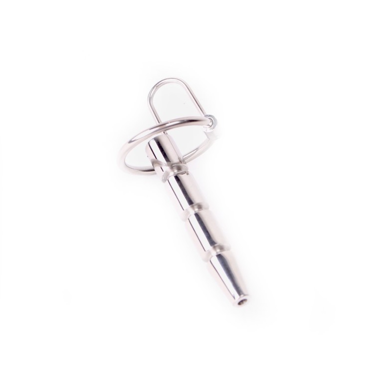 ANELLO IN ACCIAIO PER GLANDE SEX TOY CON DIVARICATORE URETRA 2