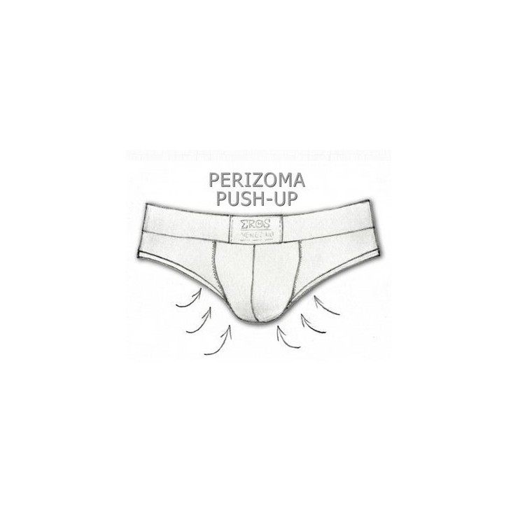 BRASILIANA PUSH UP UOMO INTIMO EROS VENEZIANI BIANCO  2