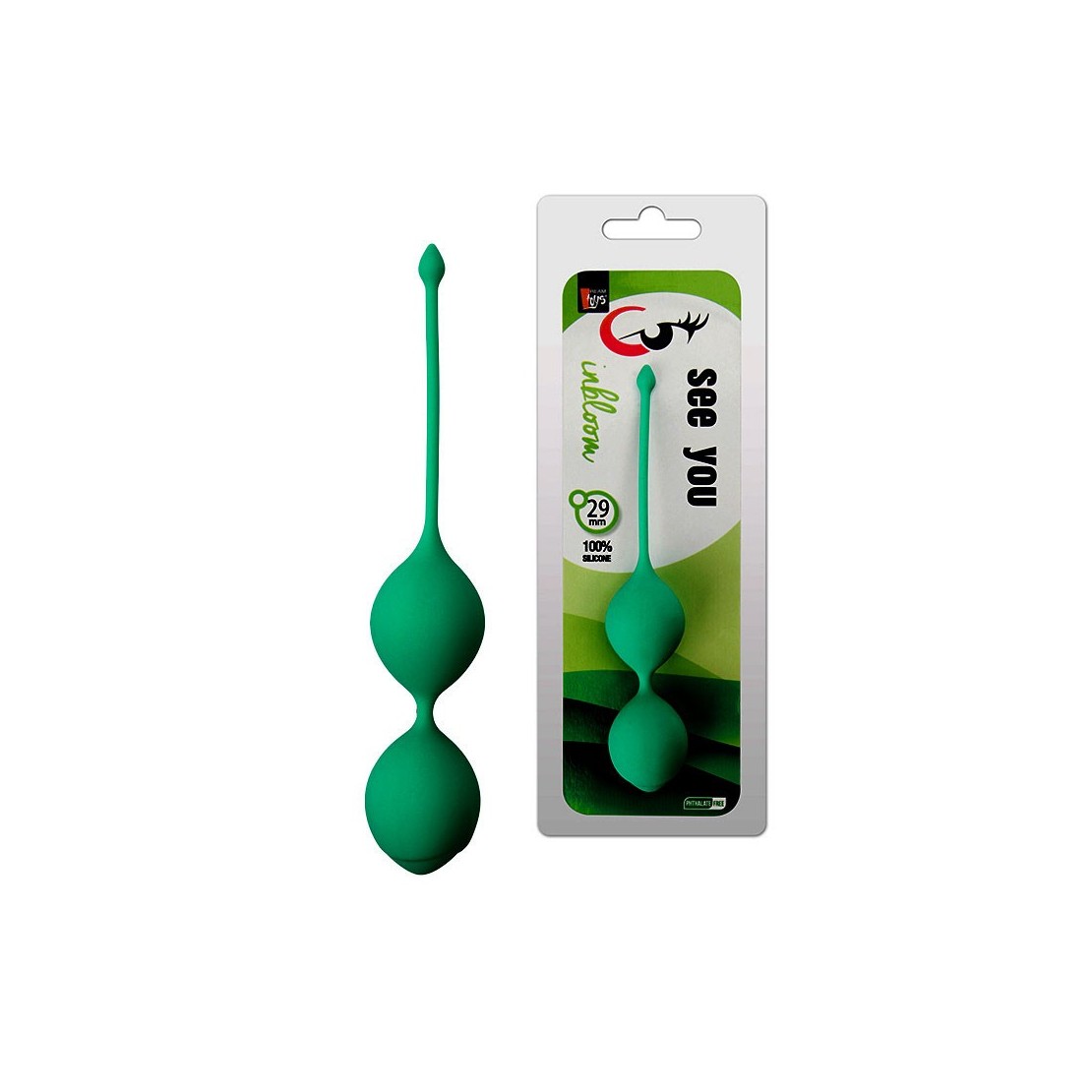 PALLINE VAGINALI PER ALLENAMENTO PELVICO SEX TOY IN SILICONE