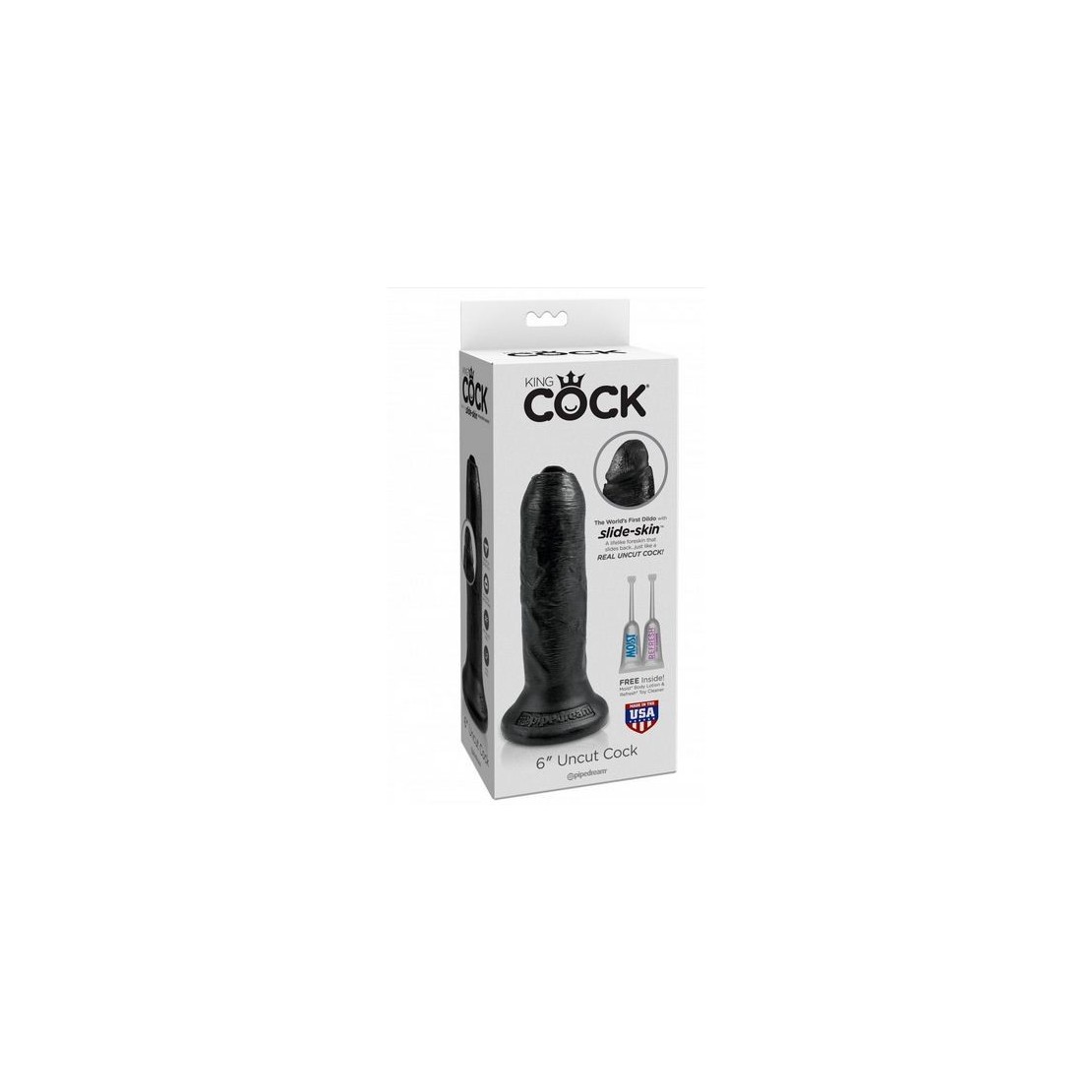 FALLO REALISTICO CON PREPUZIO MOBILE SEX TOY 15 CM.