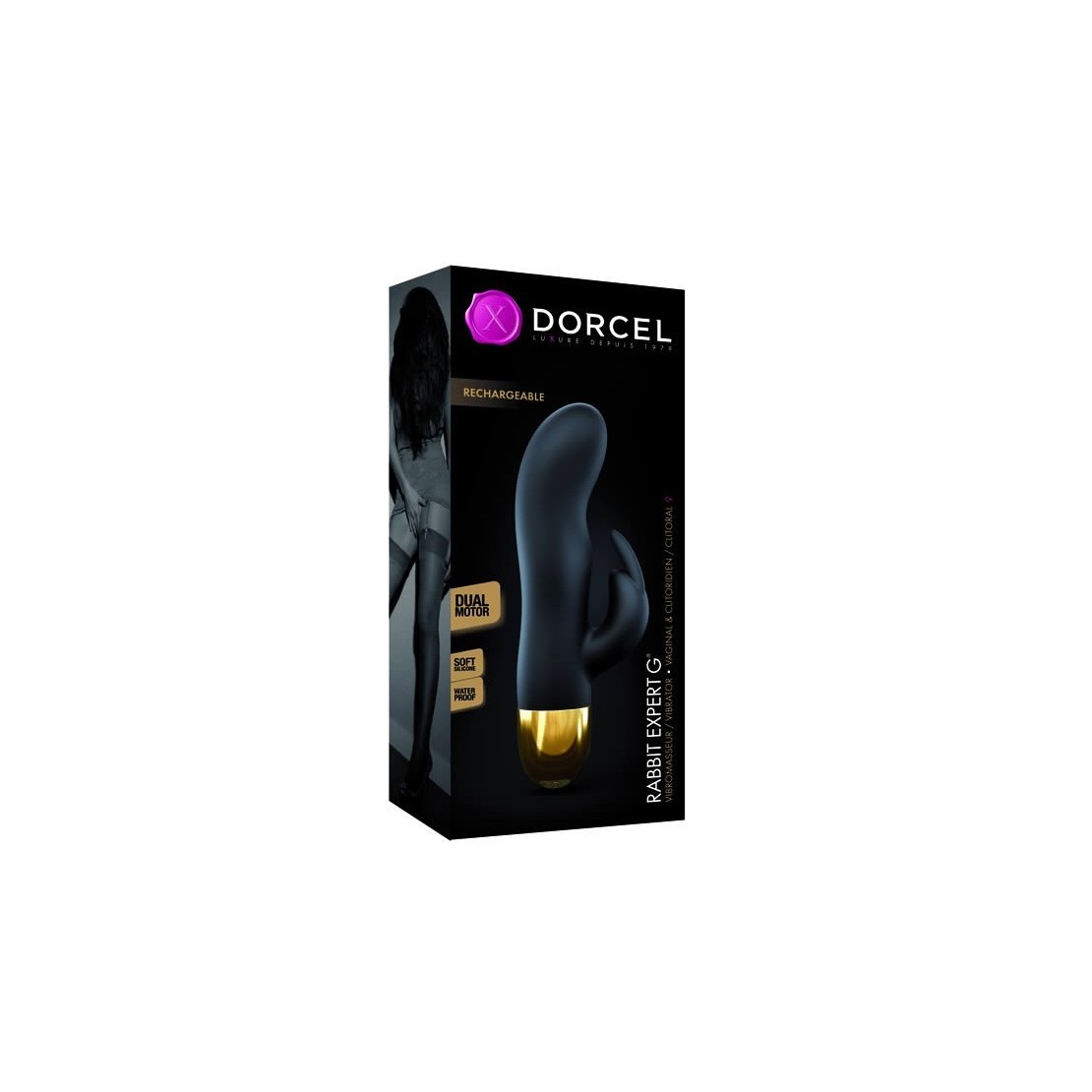 VIBRATORE RABBIT PER DONNA SEX TOY RICARICABILE