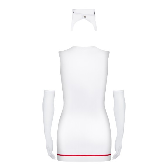 COSTUME INFERMIERA SEXY CON STETOSCOPIO EMERGENCY DRESS