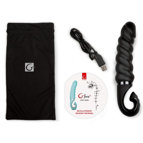 VIBRATORE MORBIDO IN SILICONE SEX TOY GJACK 2 RICARICABILE
