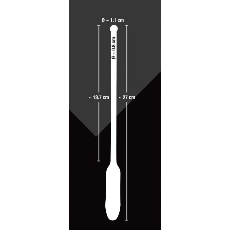 STIMOLATORE PROSTATICO EXTRA LUNGO SEX TOY VIBRANTE 2