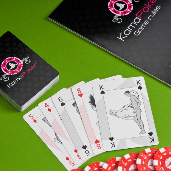 KAMAPOKER KIT PER POKER CON CARTE KAMASUTRA