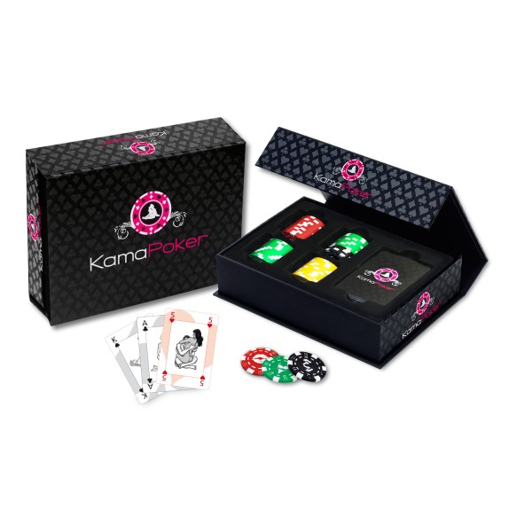KAMAPOKER KIT PER POKER CON CARTE KAMASUTRA