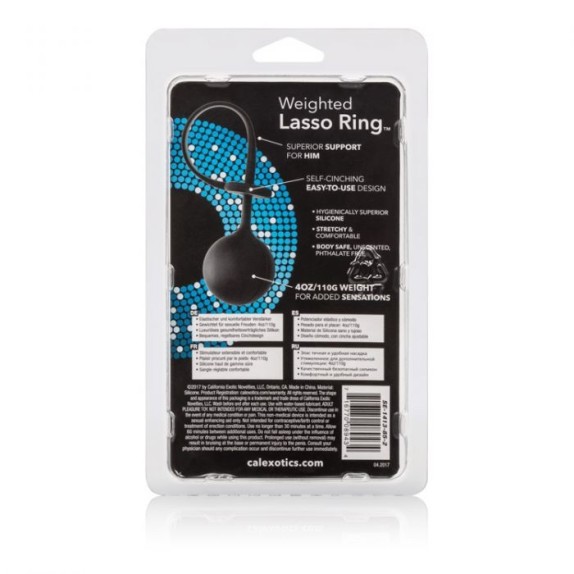 ANELLO PER PENE CON PESO SEX TOY IN SILICONE
