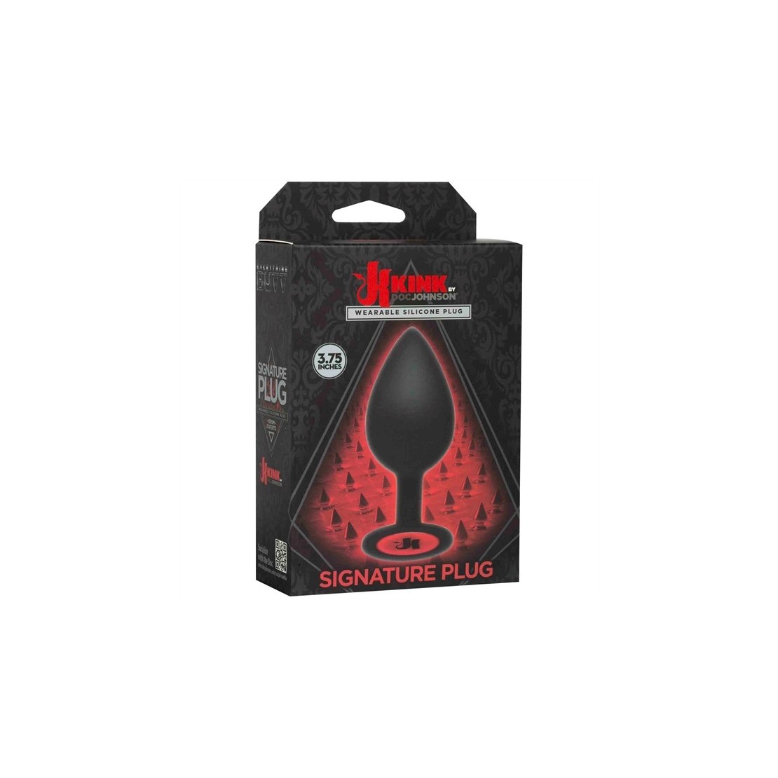PLU ANALE IN SILICONE SEX TOY CON LOGO INCISO