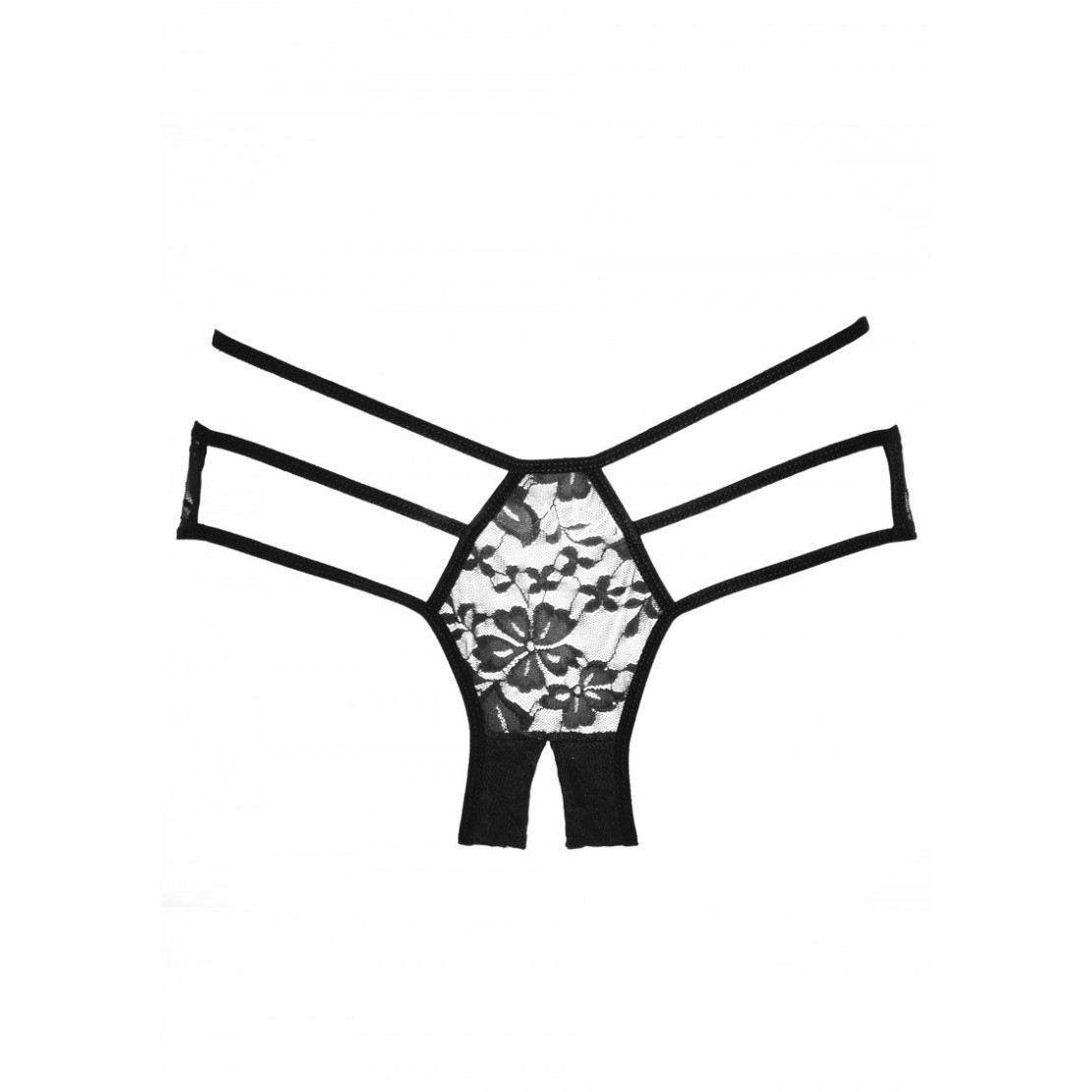 SLIP PER DONNA IN PIZZO SEXY APERTO DAVANTI SWEET HEAVENS