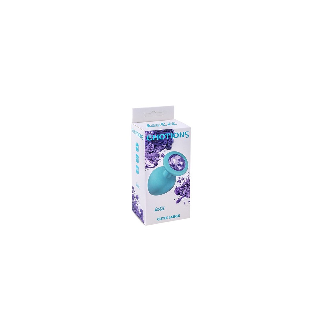 TAPPO ANALE GRANDE CON GIOIELLO SEX TOY IN SILICONE