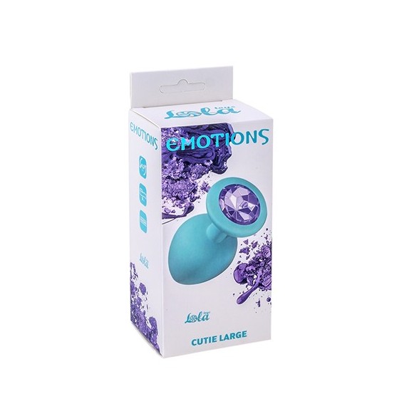 TAPPO ANALE GRANDE CON GIOIELLO SEX TOY IN SILICONE