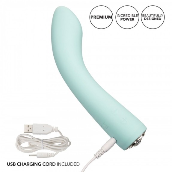 VIBRATORE VAGINALE IN SILICONE SEX TOY CON STRASS VIVIAN