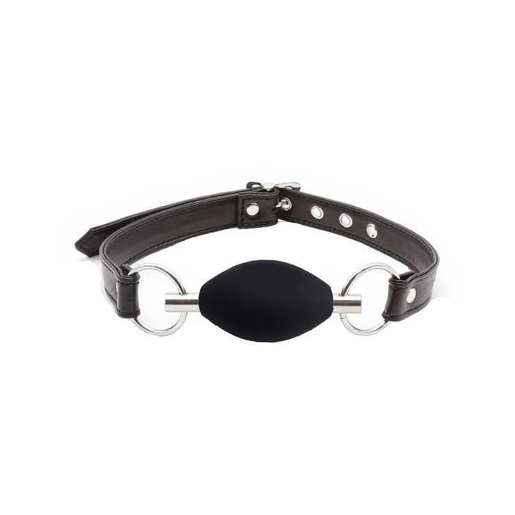 GAG-MORSO IN SILICONE PER BOCCA SEX TOY SENZA FORI 2