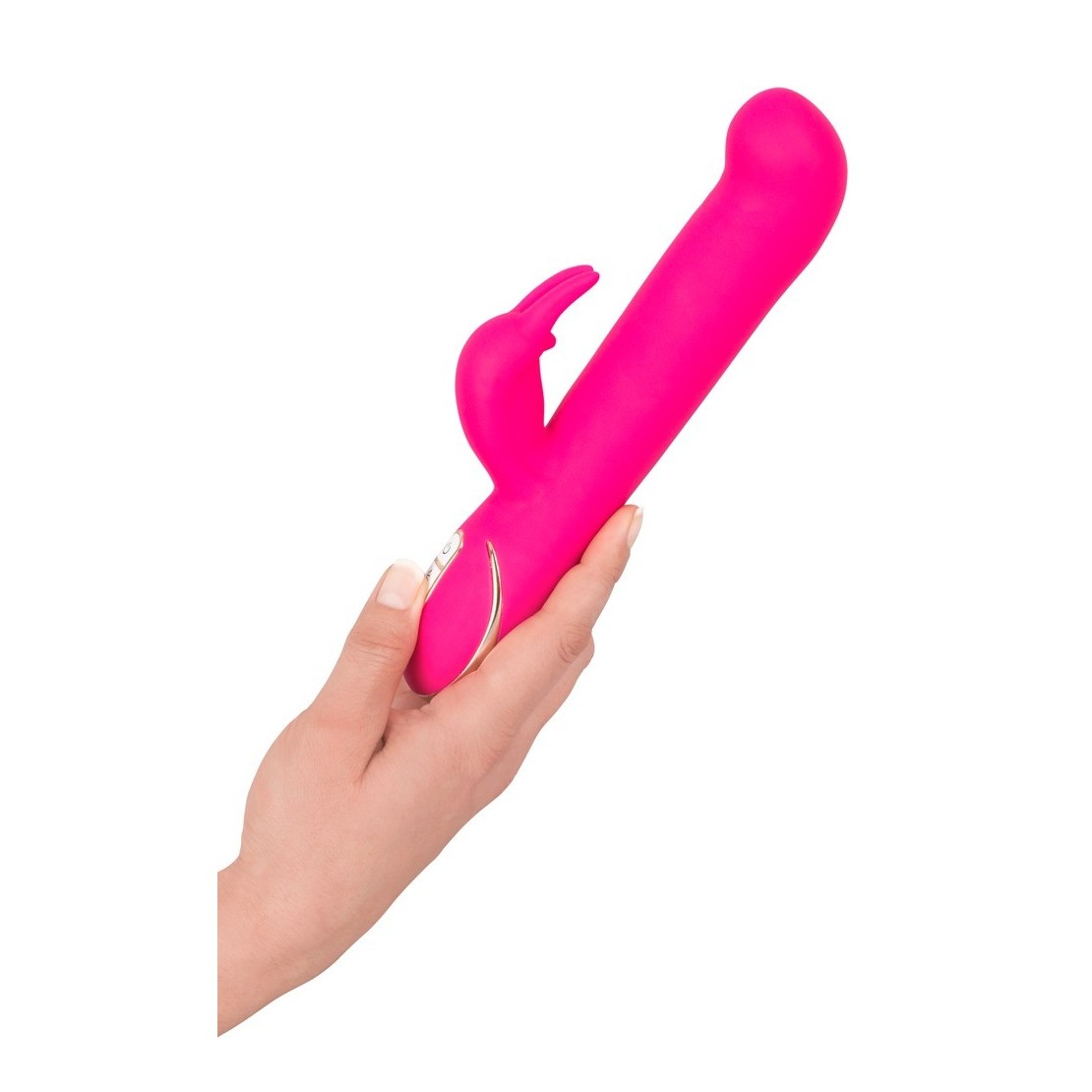VIBRATORE RABBIT RICARICABILE SEX TOY IN SILICONE GESTURE