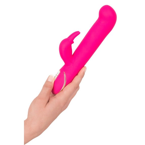 VIBRATORE RABBIT RICARICABILE SEX TOY IN SILICONE GESTURE