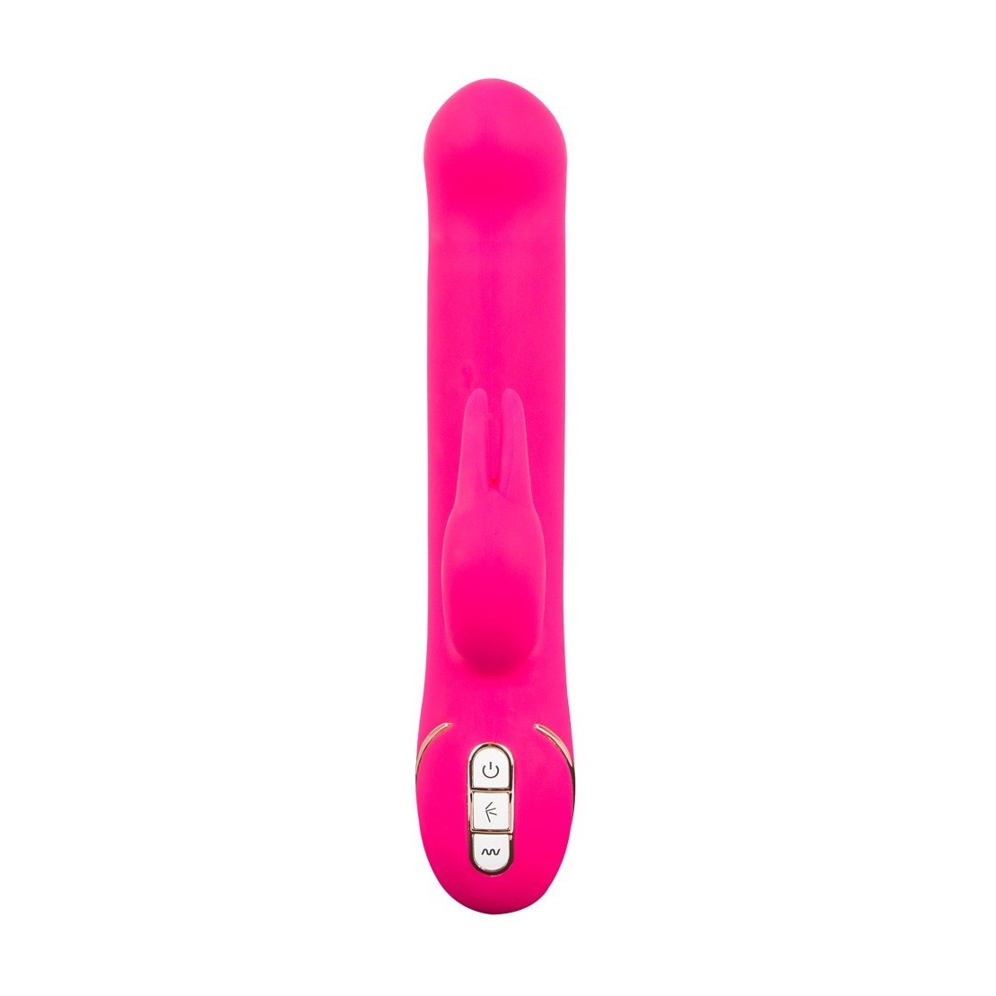 VIBRATORE RABBIT RICARICABILE SEX TOY IN SILICONE GESTURE