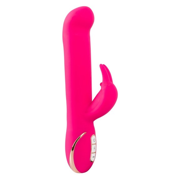 VIBRATORE RABBIT RICARICABILE SEX TOY IN SILICONE GESTURE