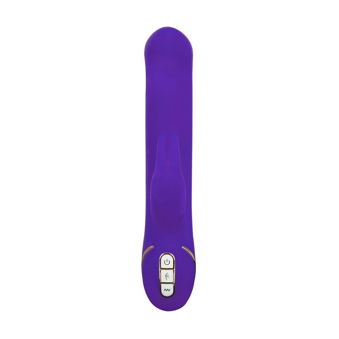 VIBRATORE RABBIT RICARICABILE SEX TOY IN SILICONE GESTURE