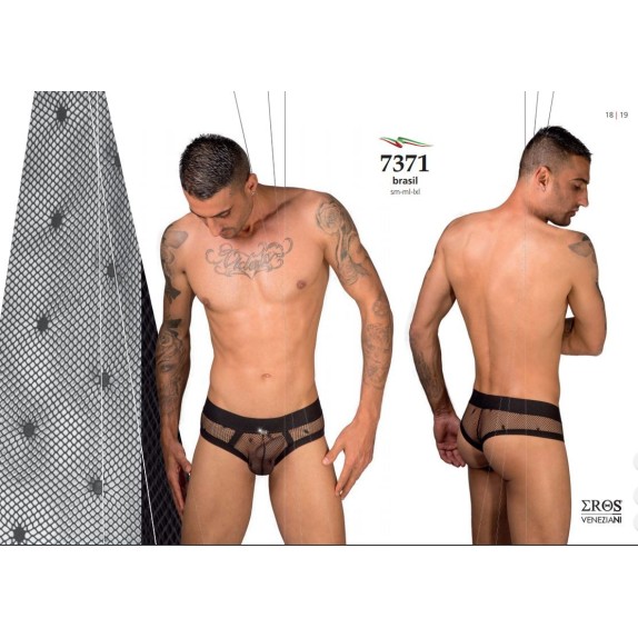 BRASILIANA SEXY PER UOMO A RETE PICCOLA 