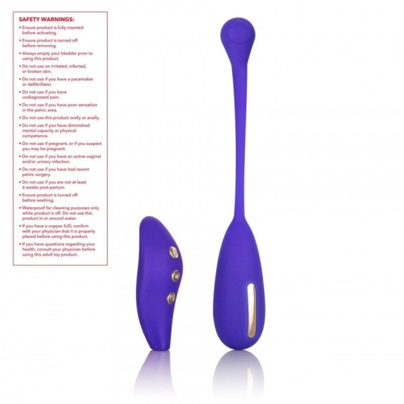 OVETTO VAGINALE VIBRANTE CON SCOSSE KEGEL EXERCISER