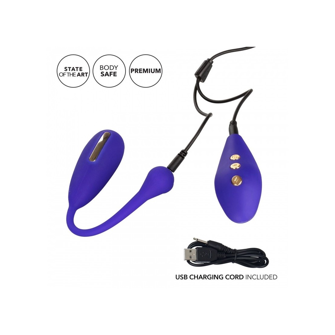 OVETTO VAGINALE VIBRANTE CON SCOSSE KEGEL EXERCISER
