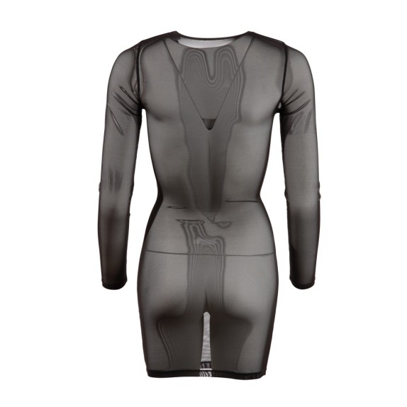 MINI ABITO SEXY PER DONNA IN TULLE TRASPARENTE