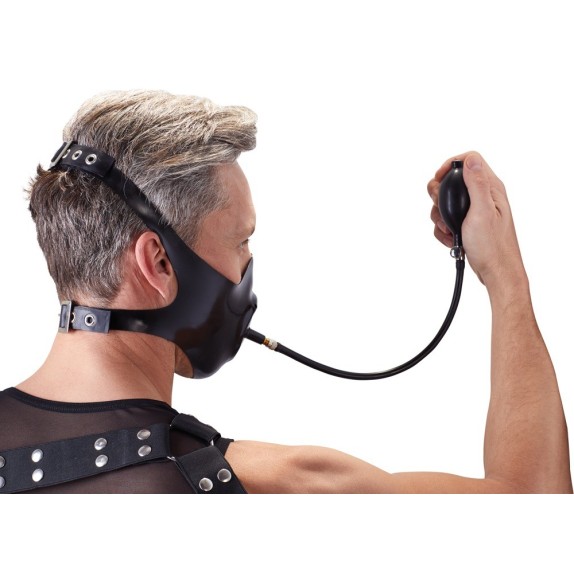 GAG - BAVAGLIO IN LATTICE SEX TOY GONFIABILE