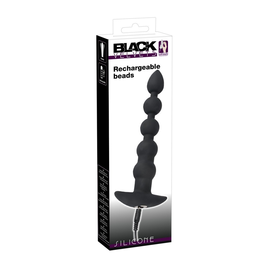 TAPPO ANALE A PALLINE SEX TOY VIBRANTE