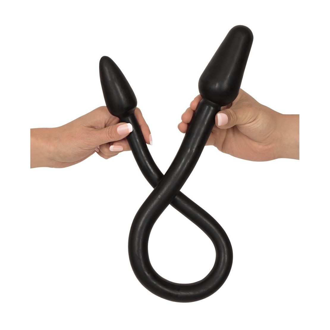 SEXY TOY DOPPIO CON DUE PLUG DIVERSE DIMENSIONI FLESSIBILE RAVENS TAIL