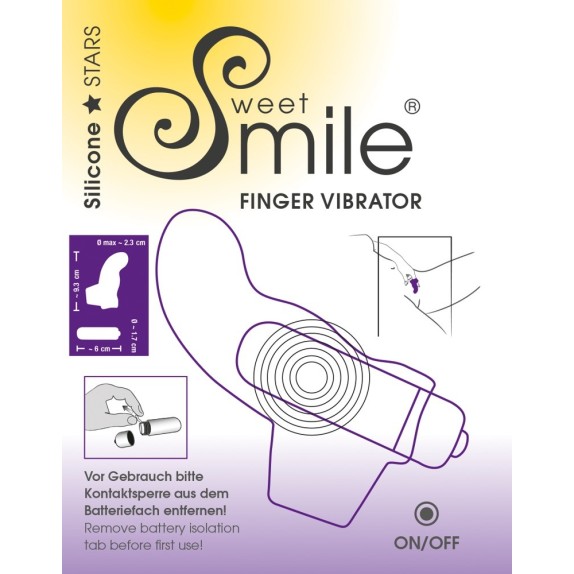 VIBRATORE DA DITO SEX TOY PER CLITORIDE E PUNTO G