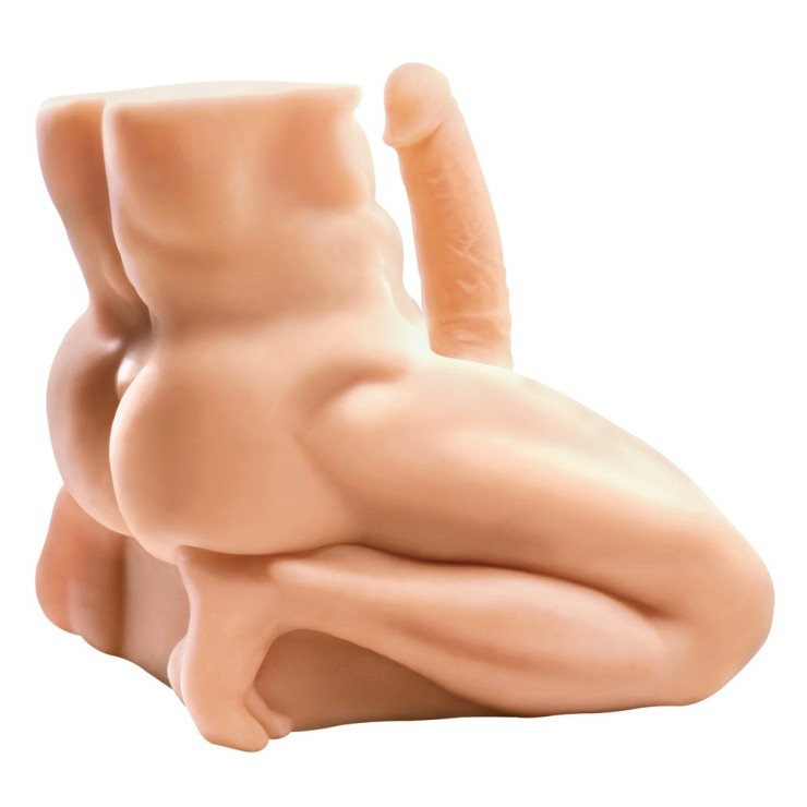MEZZO BUSTO UOMO REALISTICO SEX TOY SILLY MAN 2
