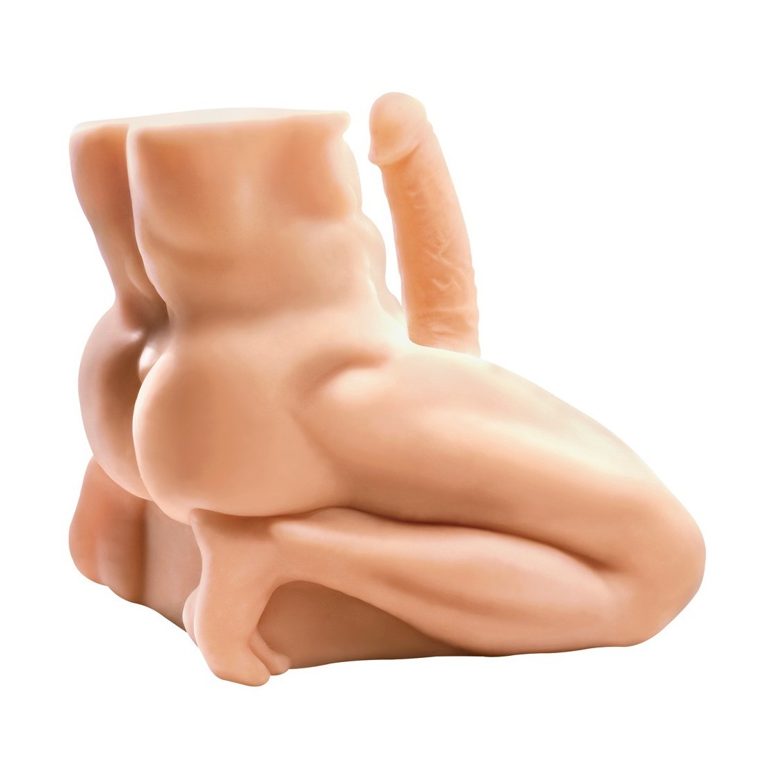 MEZZO BUSTO UOMO REALISTICO SEX TOY SILLY MAN