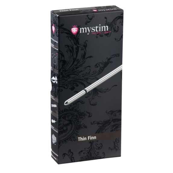 DILATATORE URETRALE IN ACCIAIO SEX TOY CON SCOSSE THIN FINN
