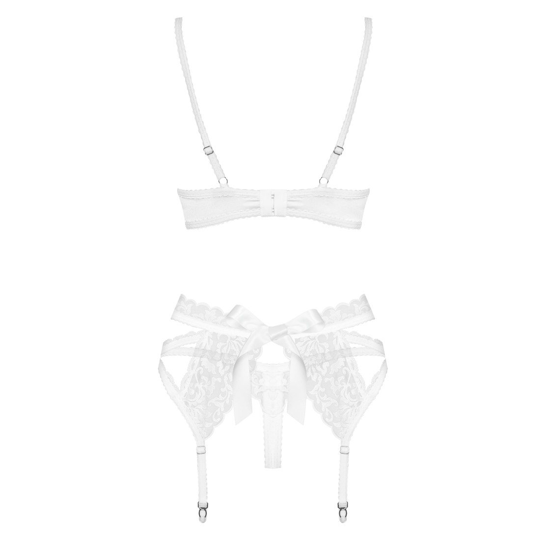 COMPLETO INTIMO SEXY PER DONNA SET TRE PEZZI...