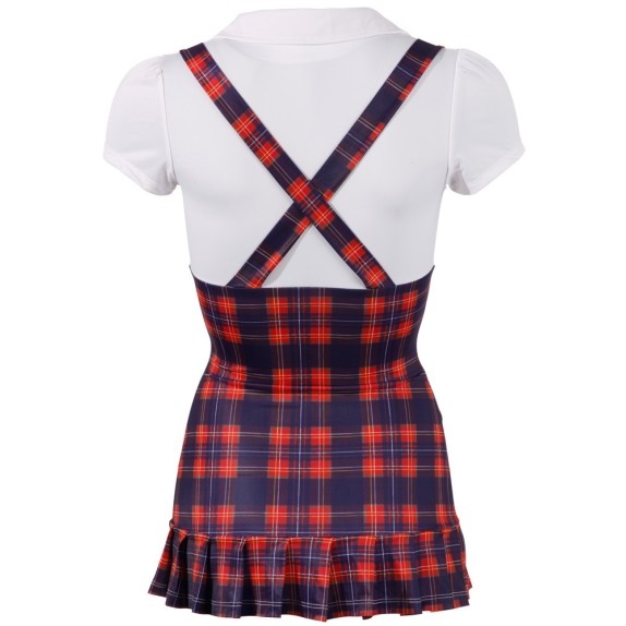 MINI ABITO PER TRAVESTIMENTO DA SEXY SCOLARETTA