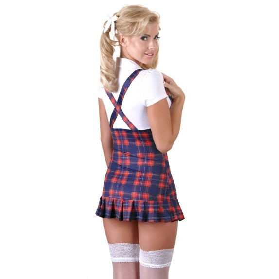 MINI ABITO PER TRAVESTIMENTO DA SEXY SCOLARETTA